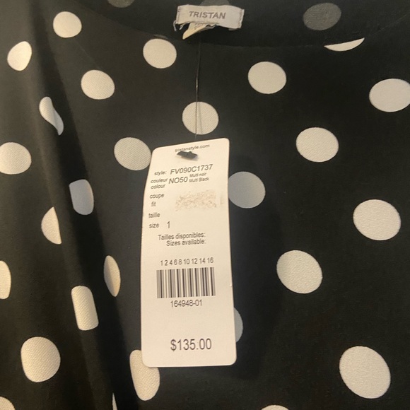 Tristan polka dotcocktail dress - Picture 7 of 7